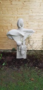 Bauhaus film statue for the exterier of the garden 2018